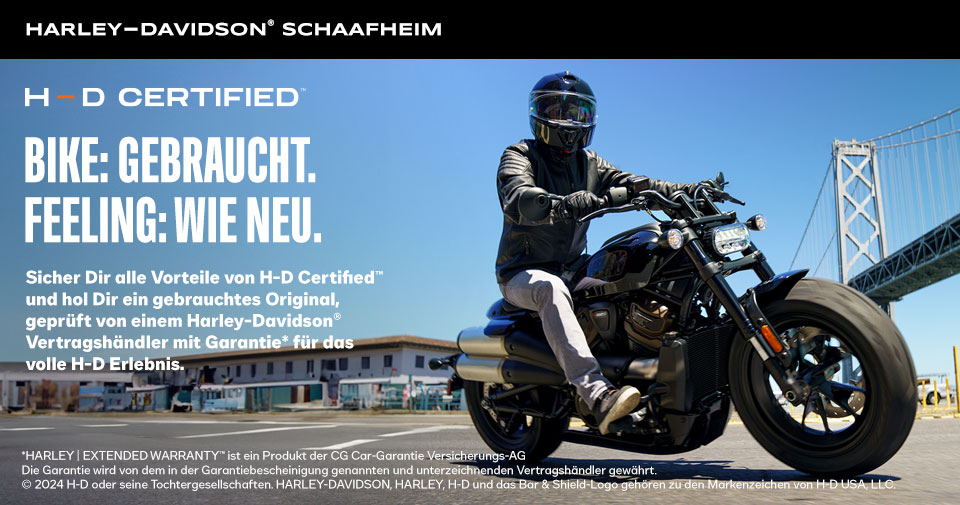 Harley-Davidson Certified - 101 Gründe für ein gebrauchte Harley