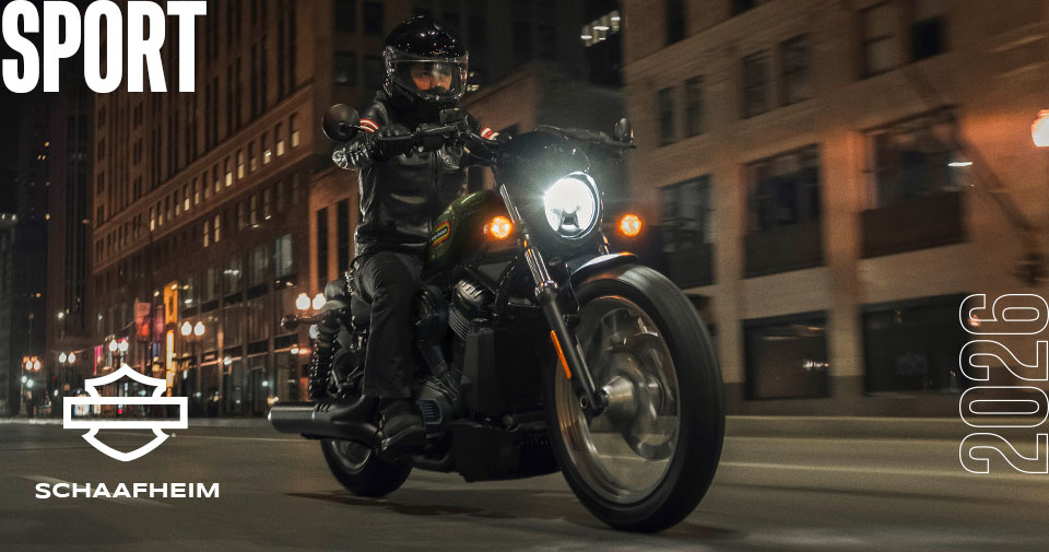 Sport Modelle Sportster S, Nightster, Nightster Special Modelljahr 2026 Harley-Davidson Sport Modelle Sportster S, Nightster, Nightster Special 2026